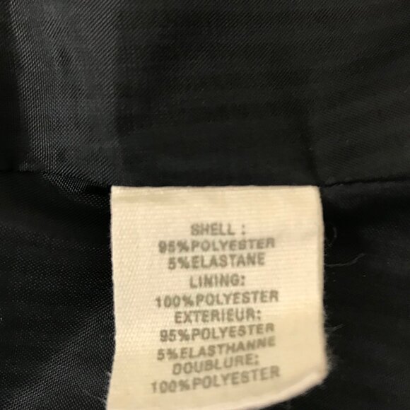 Vintage Elizabeth & James Navy Blue Blazer Size 2 - Picture 8 of 8